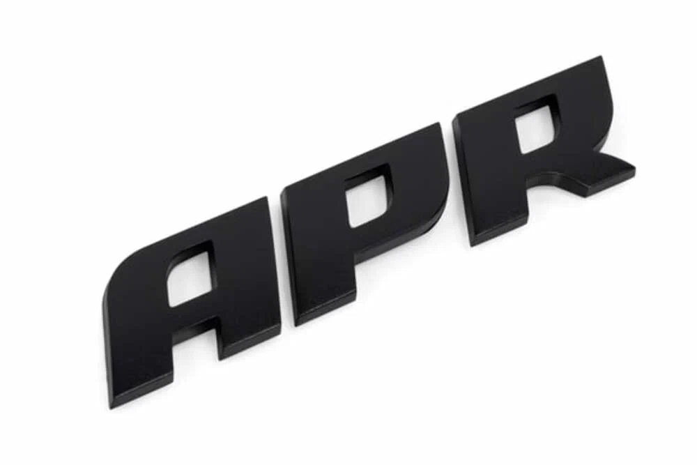 Fits 1985-2024 911 Porsche APR Badge - Satin Black A1000008